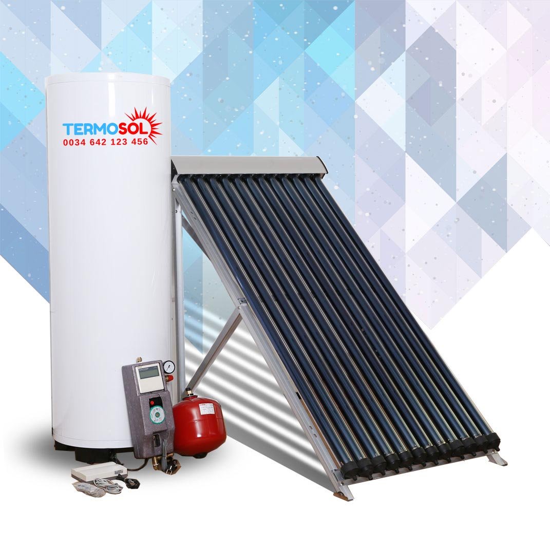 Calentador de agua solar presurizado separado